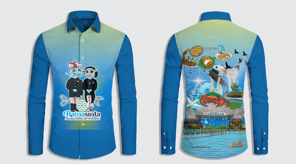 Desain Baju Devoisi Pemasaran